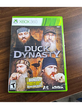 Activision Duck Dynasty Xbox 360 T 2014 Xbox Live Action Adventure NTSC-U/C